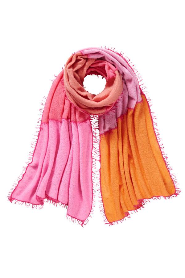 Pur Schoen Schal miss patch papaya Super Sparpreis