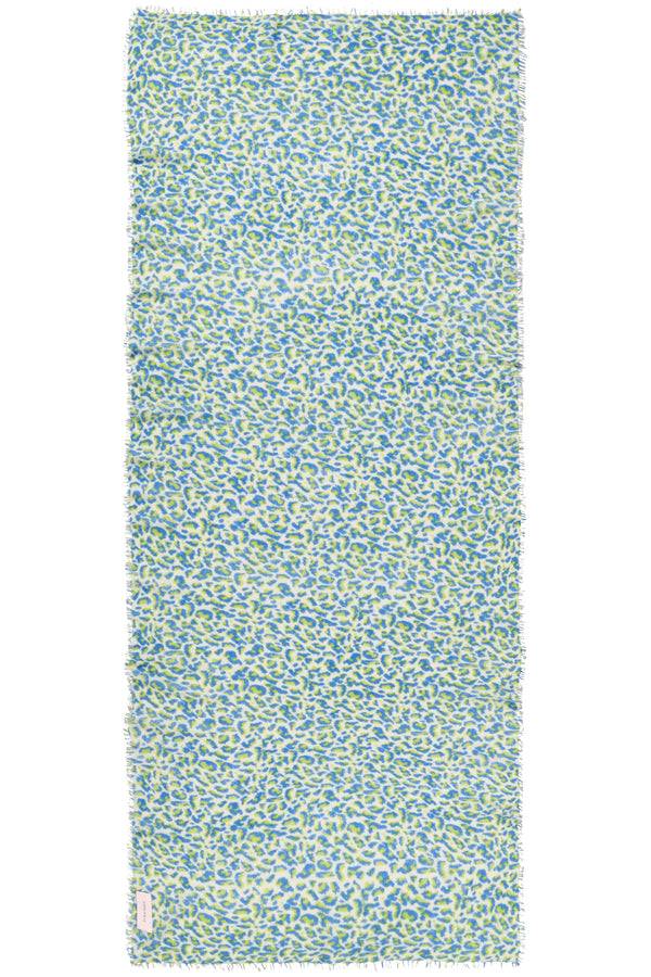 Pur Schoen Schal leo sky blue-neon grün Sonderangebot der Fabrik