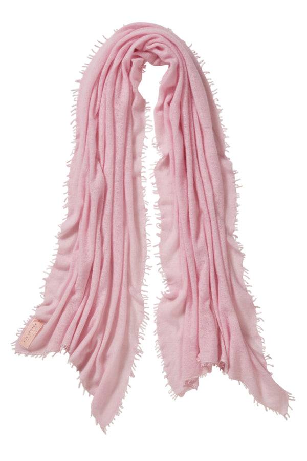 Pur Schoen Schal hell rose Schlussverkauf