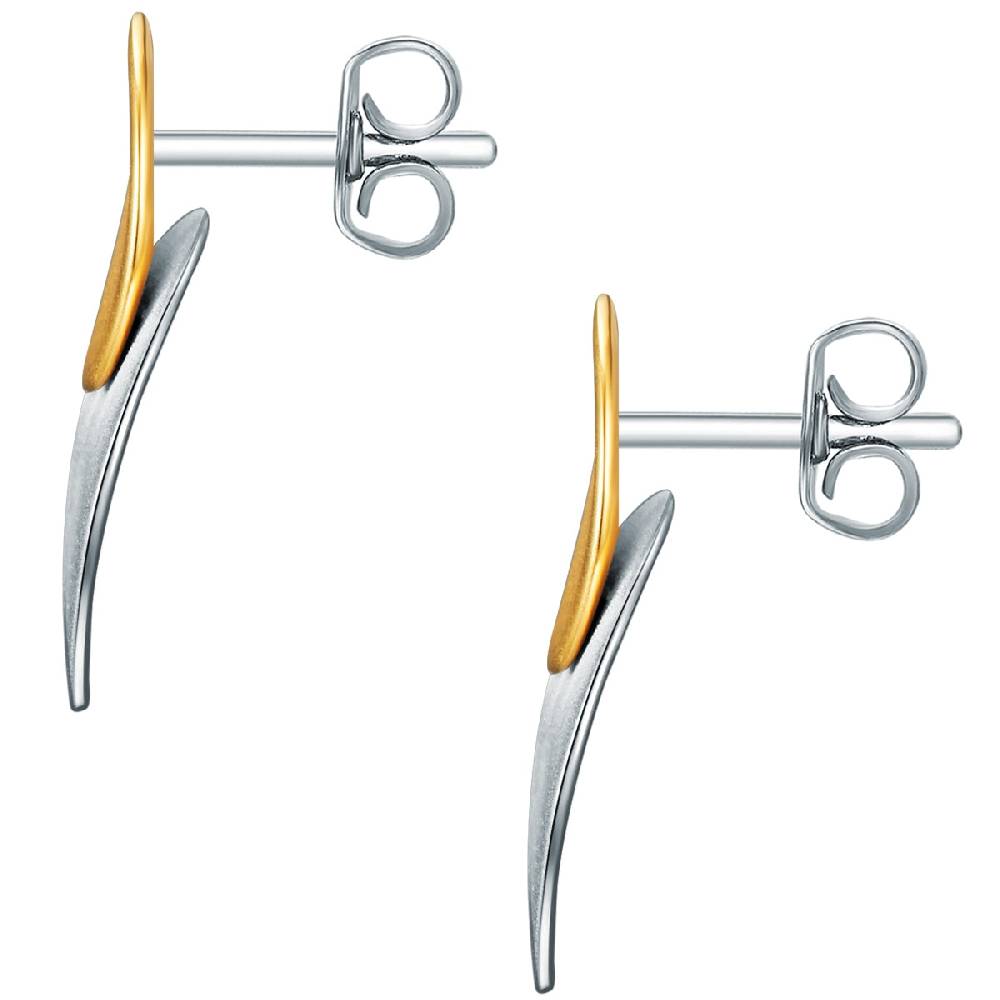 Rafaela Donata Ohrstecker Sterling Silber bicolor Bis zu 65% Rabatt