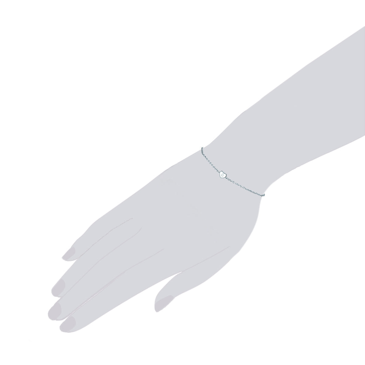 Rafaela Donata Armband Sterling Silber Zirkonia weiß Verkauf