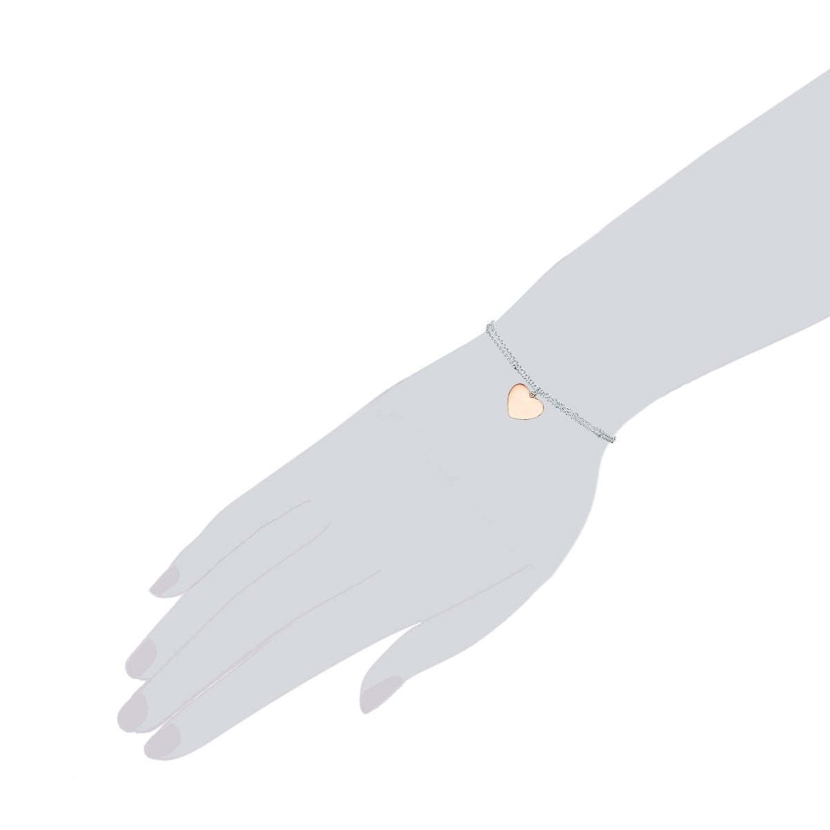 Rafaela Donata Armband Sterling Silber bi-Color Angebote