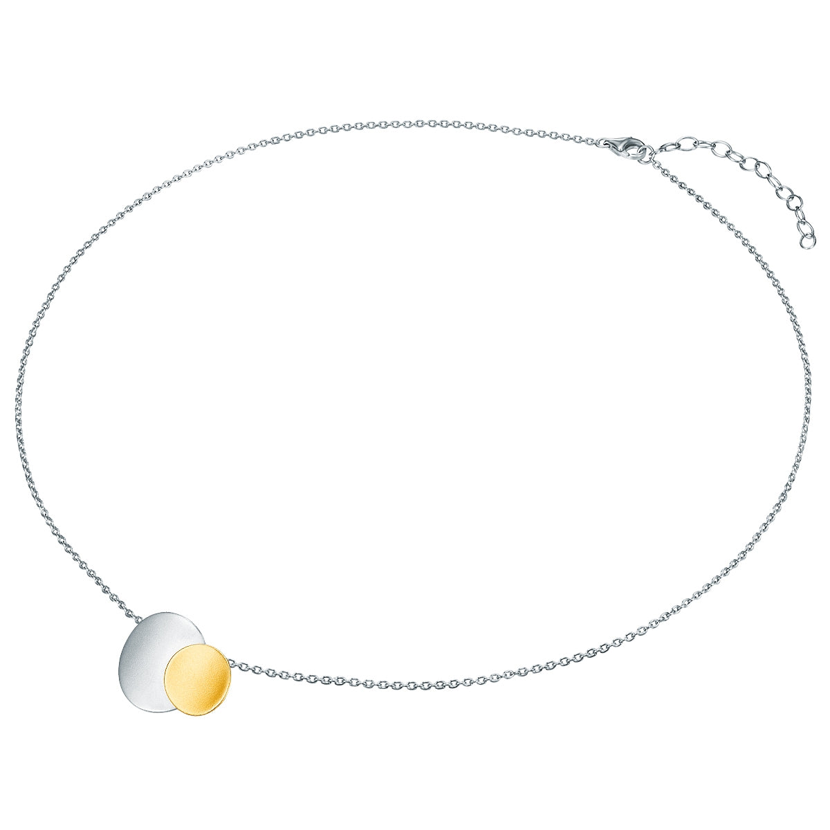 Rafaela Donata Kette mit Anhänger Sterling Silber bicolor Neuheiten
