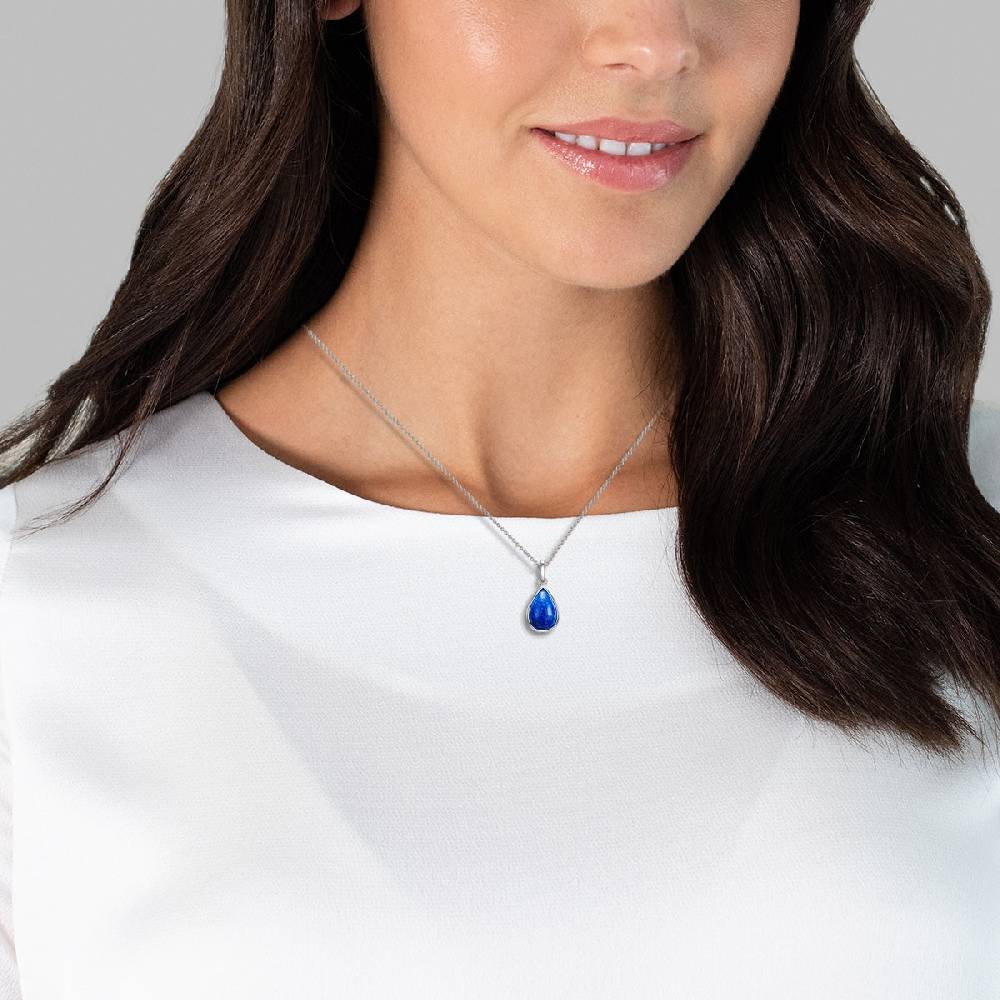 Rafaela Donata Kette mit Anhänger Sterling Silber Lapislazuli Bestseller