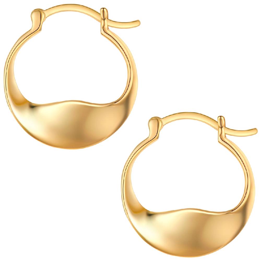Rafaela Donata Creolen Sterling Silber gelbgold Wochenangebot