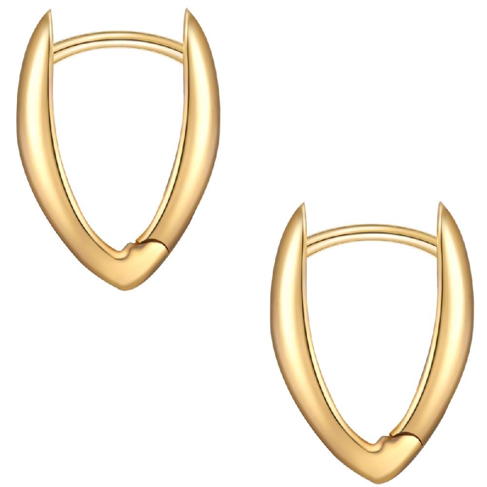 Rafaela Donata Creolen Sterling Silber gelbgold Neueste Stile