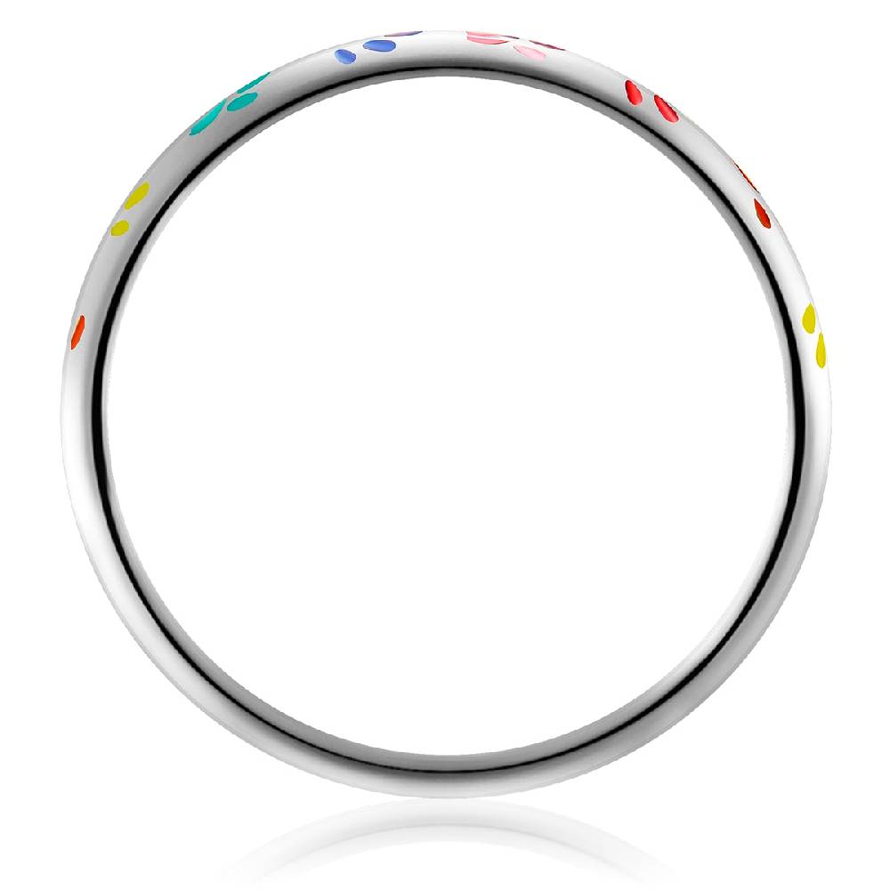 Rafaela Donata Ring Sterling Silber Emaille multicolor Clearance-Verkauf