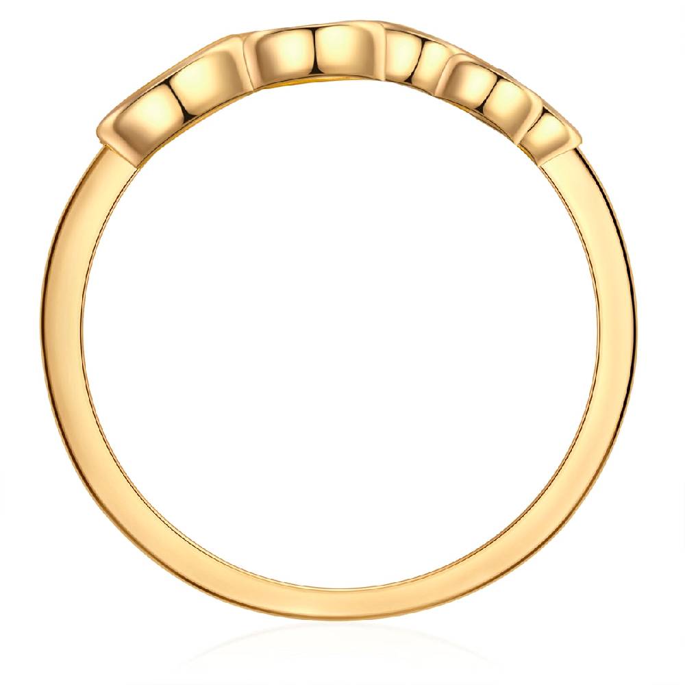 Rafaela Donata Ring Sterling Silber gelbgold 50% Rabatt für begrenzte Zeit