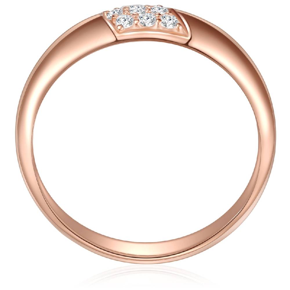 Rafaela Donata Ring Sterling Silber roségold Zirkonia weiß Hotsell