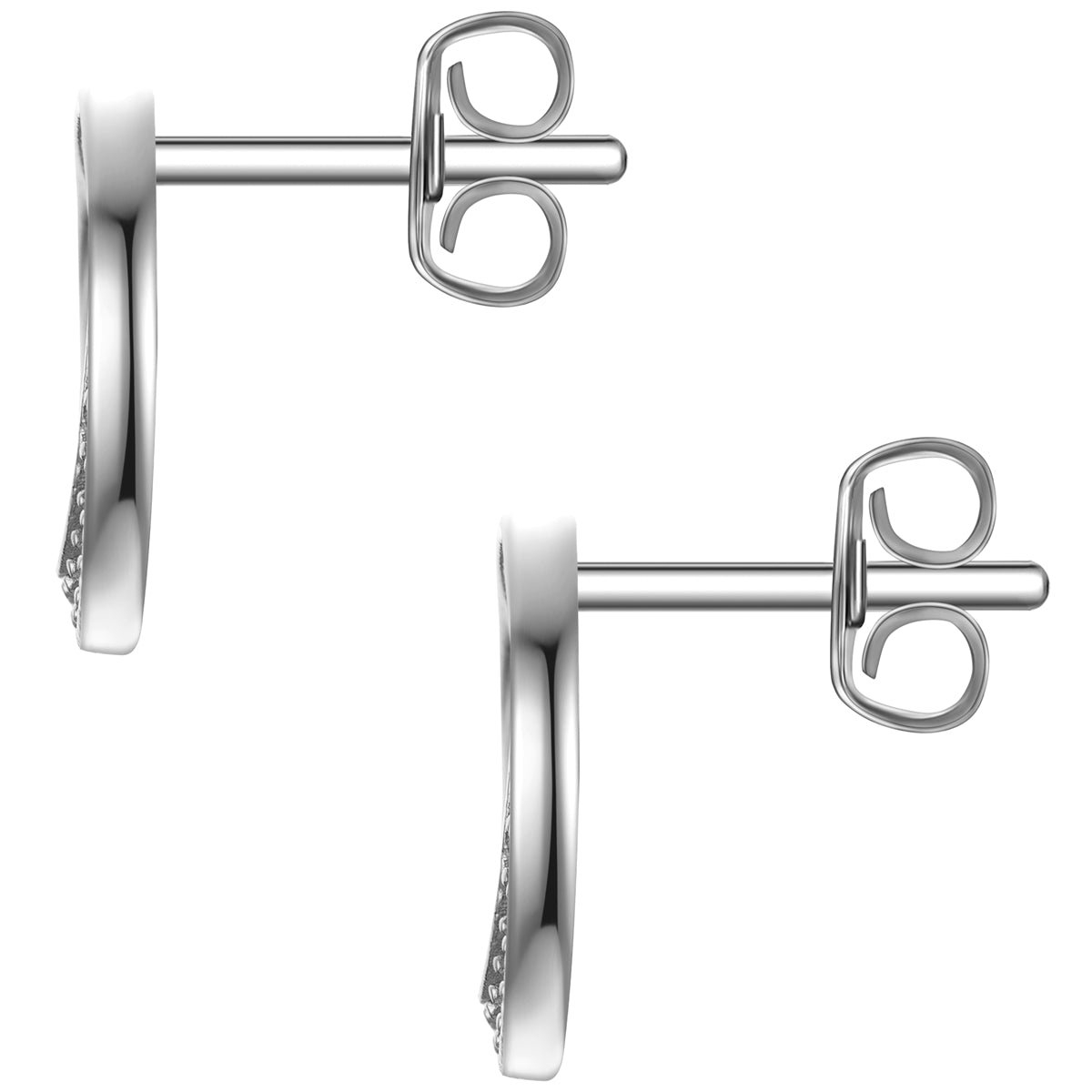Rafaela Donata Ohrstecker Sterling Silber Zirkonia weiß Weihnachtsangebot