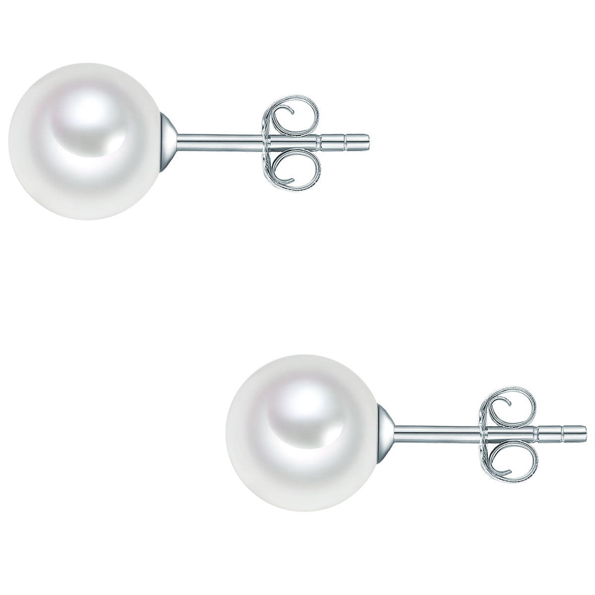 Rafaela Donata Ohrstecker Sterling Silber Muschelkernperle weiß Zeitlich begrenztes Angebot