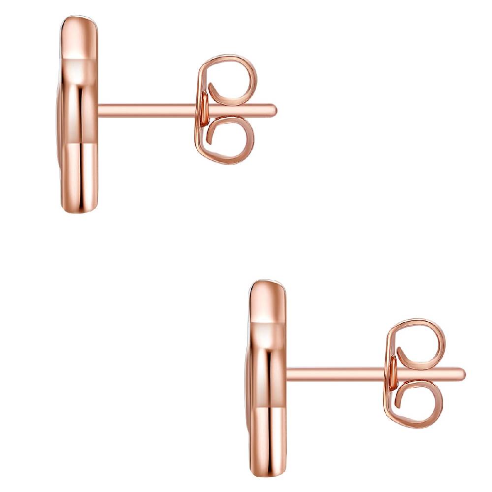 Rafaela Donata Ohrstecker Sterling Silber roségold Zirkonia weiß Neuheiten