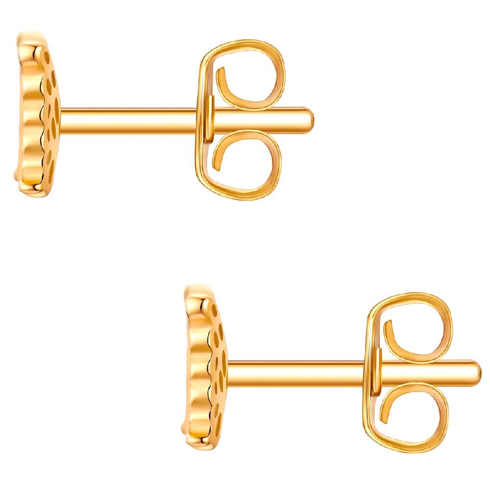 Rafaela Donata Ohrstecker Sterling Silber gelbgold Neueste Stile