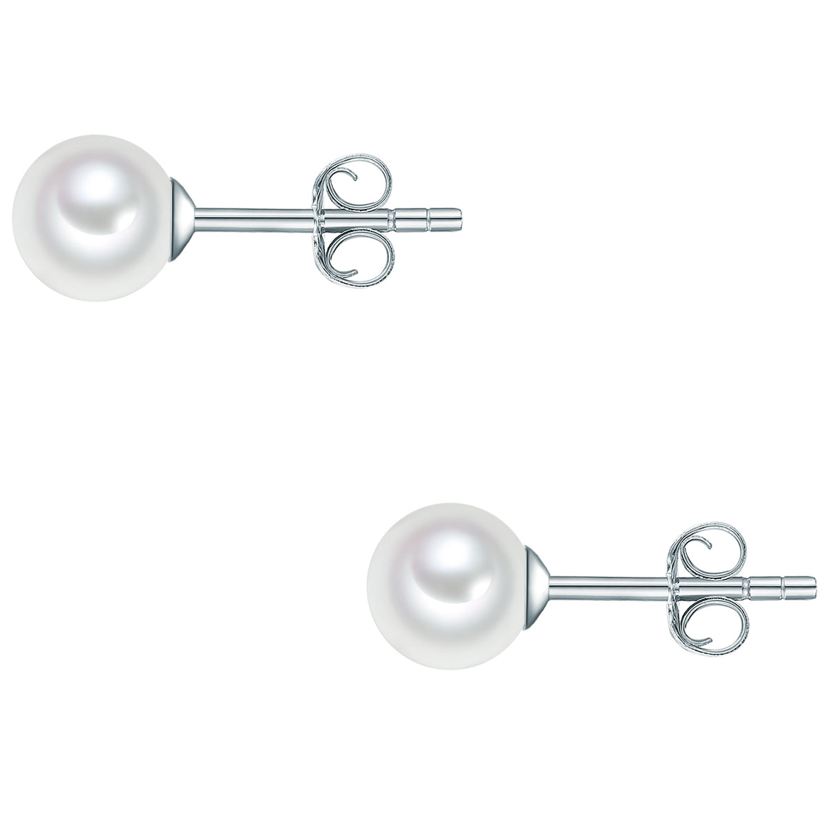 Rafaela Donata Ohrstecker Sterling Silber Muschelkernperle weiß Bis zu 55% Rabatt