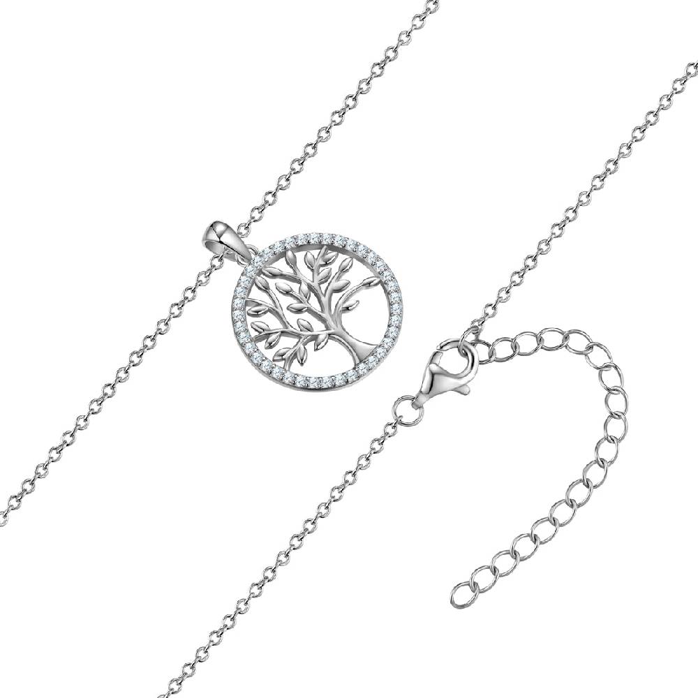 Rafaela Donata Kette mit Anhänger Sterling Silber Zirkonia weiß Black Friday Preise