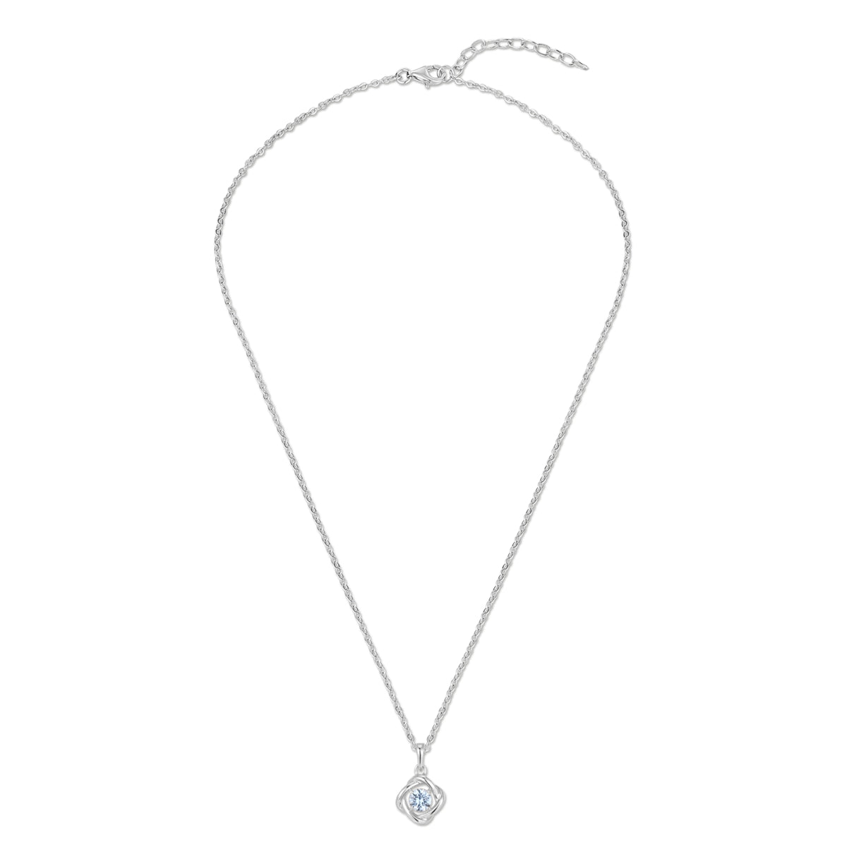 Rafaela Donata Kette mit Anhänger Sterling Silber Spinell (synth.) blau Begrenztes Angebot