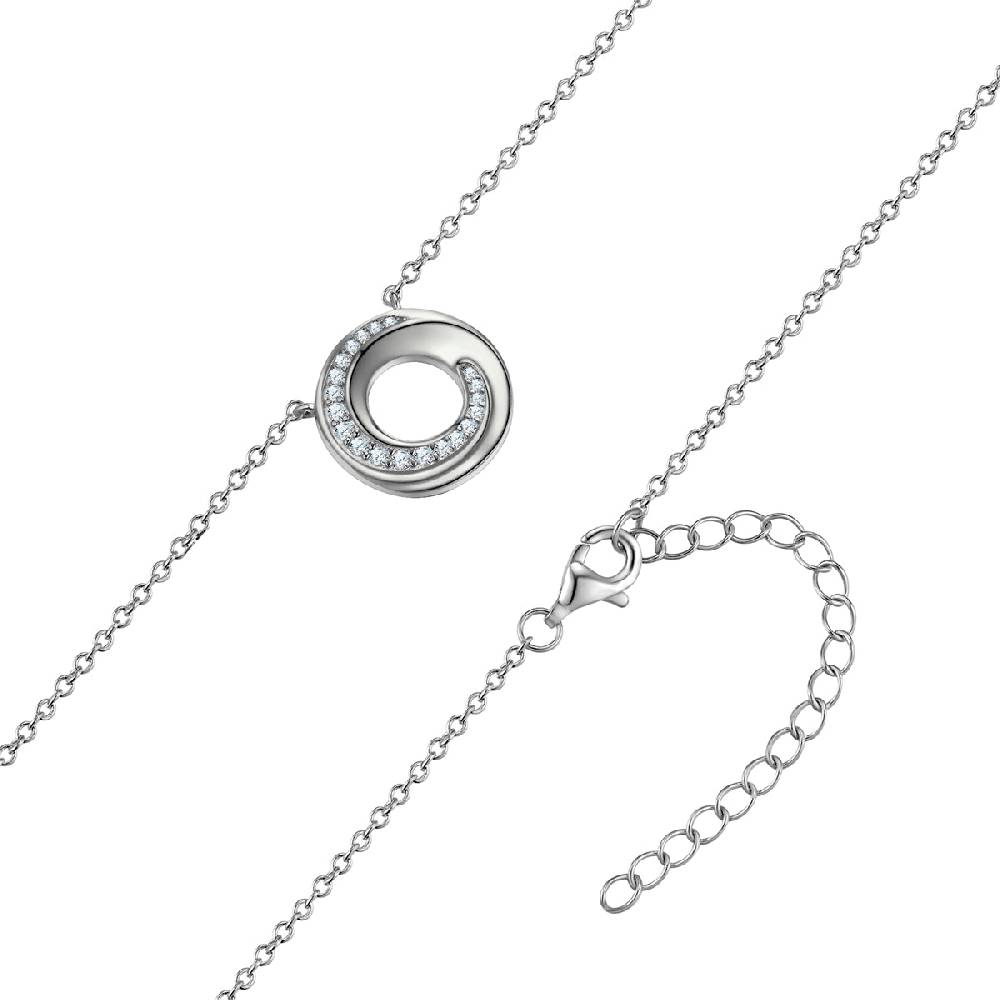Rafaela Donata Kette mit Anhänger Sterling Silber Zirkonia weiß Weihnachtsangebot