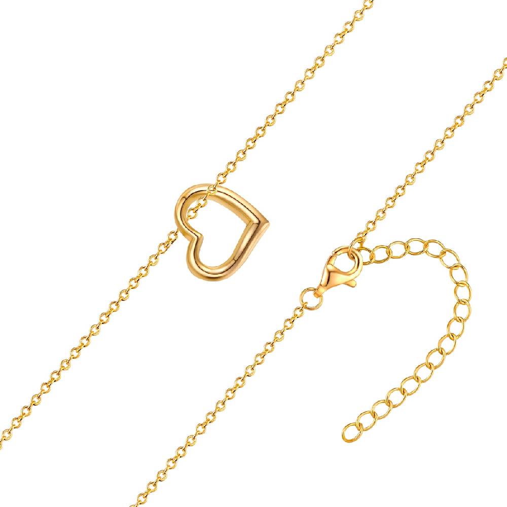 Rafaela Donata Kette mit Anhänger Sterling Silber gelbgold Osterangebot