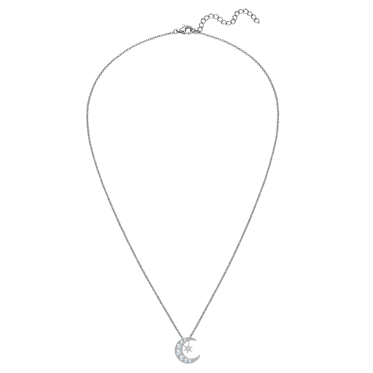 Rafaela Donata Kette mit Anhänger Sterling Silber Zirkonia weiß Top Angebot