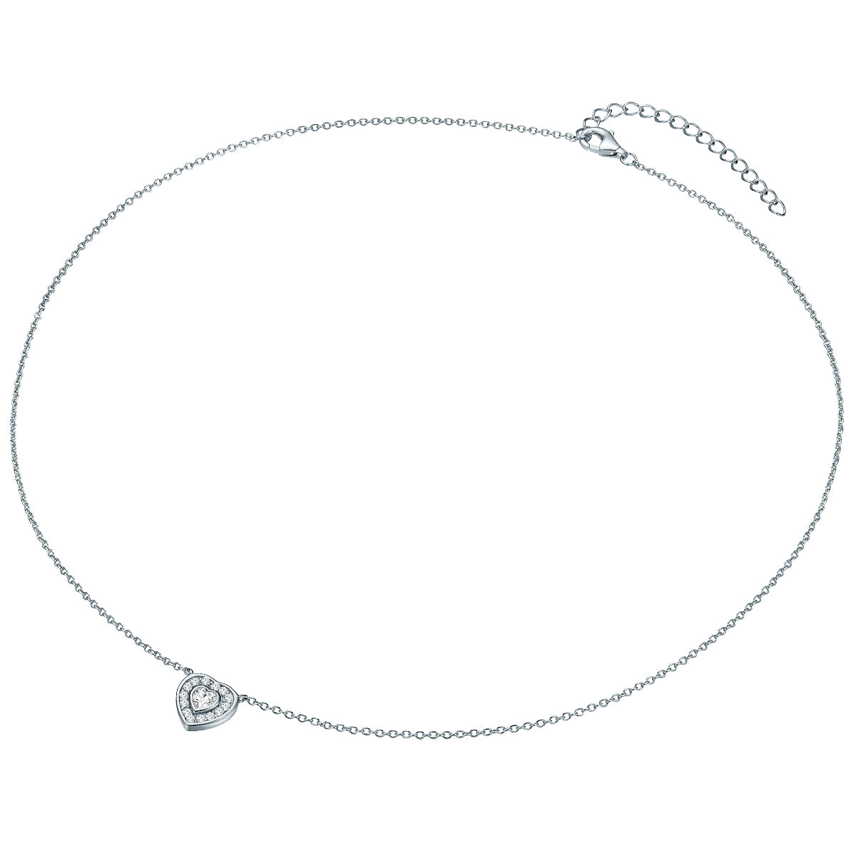 Rafaela Donata Kette mit Anhänger Sterling Silber Zirkonia weiß Exklusive Angebote