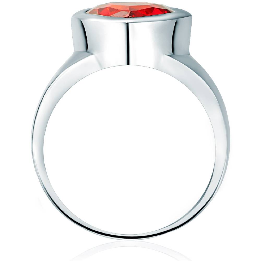 Rafaela Donata Ring Sterling Silber Zirkonia rot Fabrikverkauf