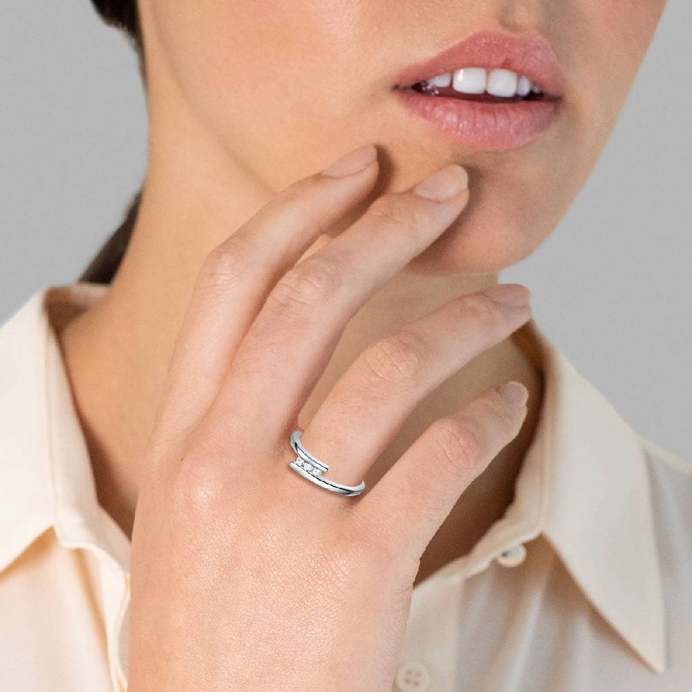 Rafaela Donata Ring Sterling Silber Zirkonia weiß Preisnachlass
