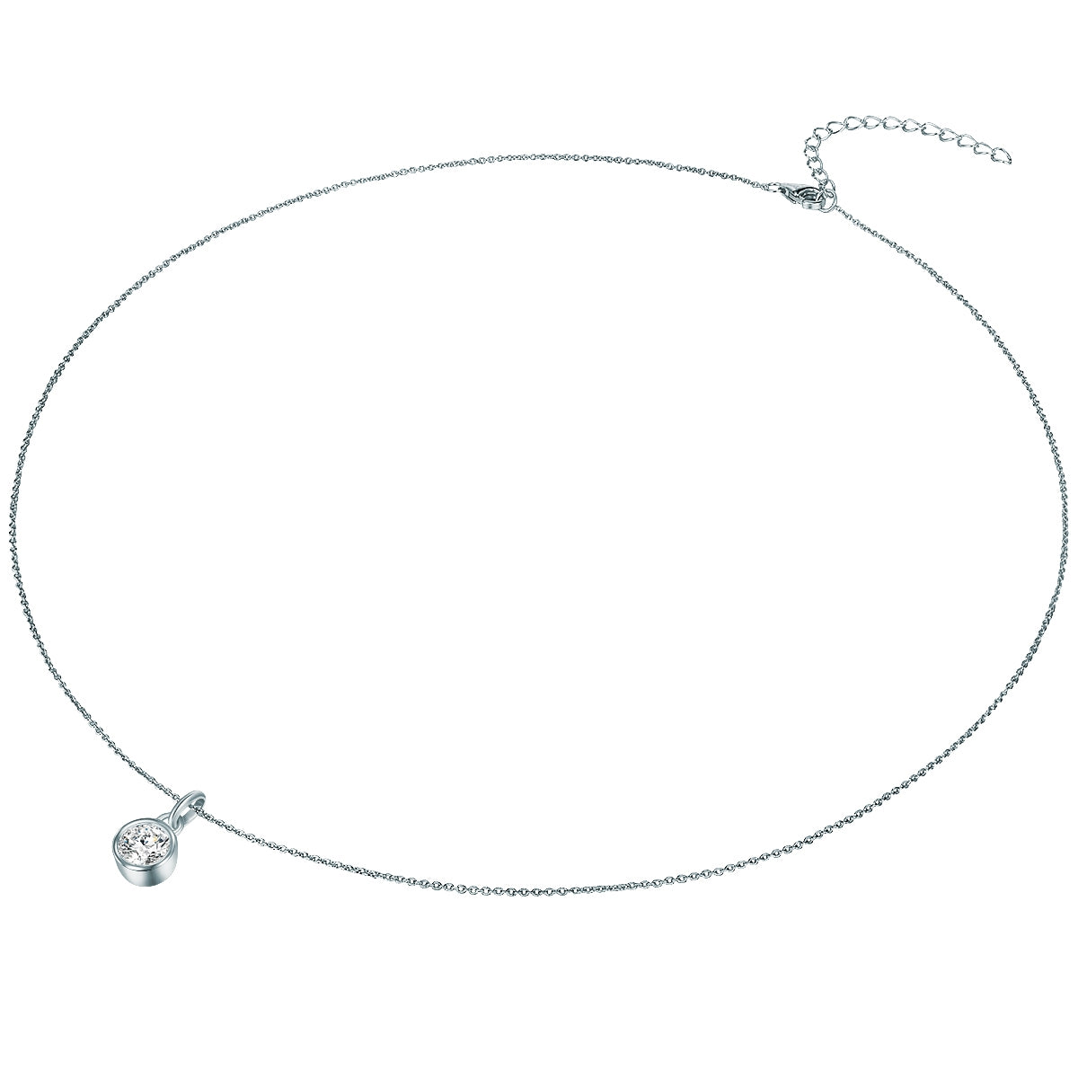 Rafaela Donata Kette mit Anhänger Sterling Silber Zirkonia weiß Im Verkauf