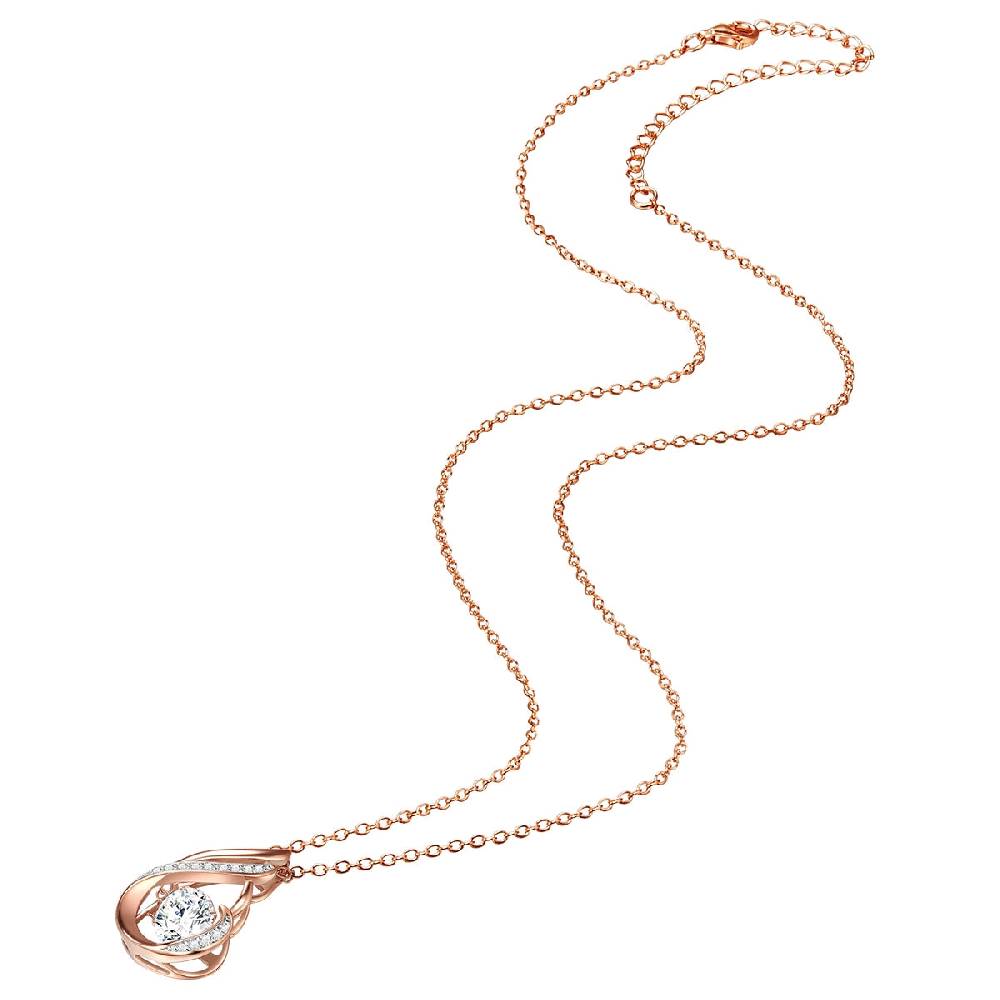 Rafaela Donata Kette mit Anhänger Sterling Silber roségold Zirkonia weiß Exklusivangebot