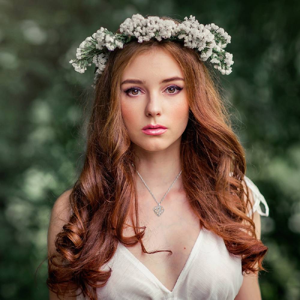 Rafaela Donata Kette mit Anhänger Sterling Silber bi-Color Muttertagsangebot