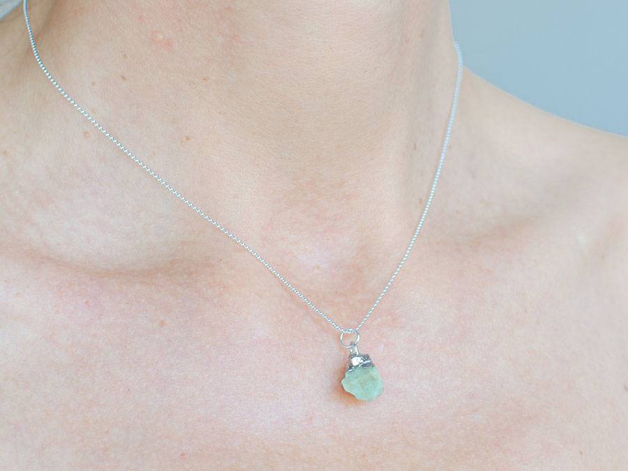 Renna Deluxe GEBURTSSTEIN Kette Silber Zeitbegrenzte Promotion
