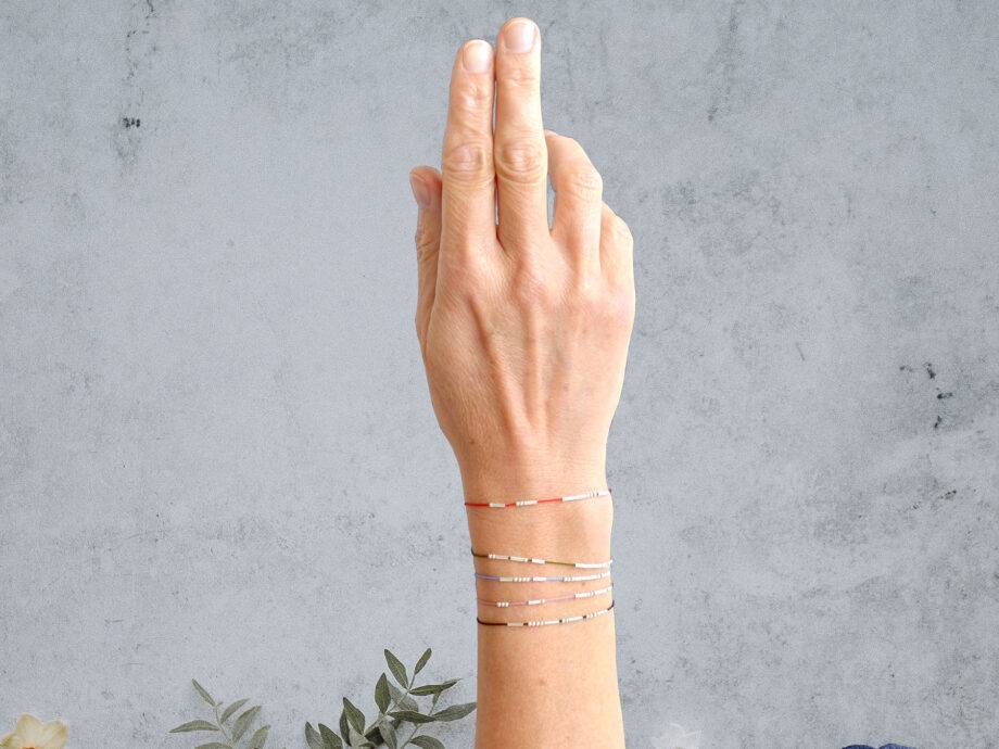 Renna Deluxe INDIVIDUELLES MORSE Code Armband Bis zu 60% Rabatt