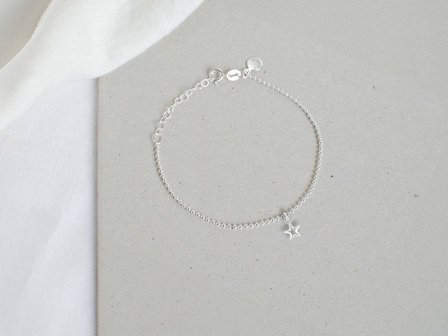 Renna Deluxe Kugel Armband mit STERN Silber Verkauf
