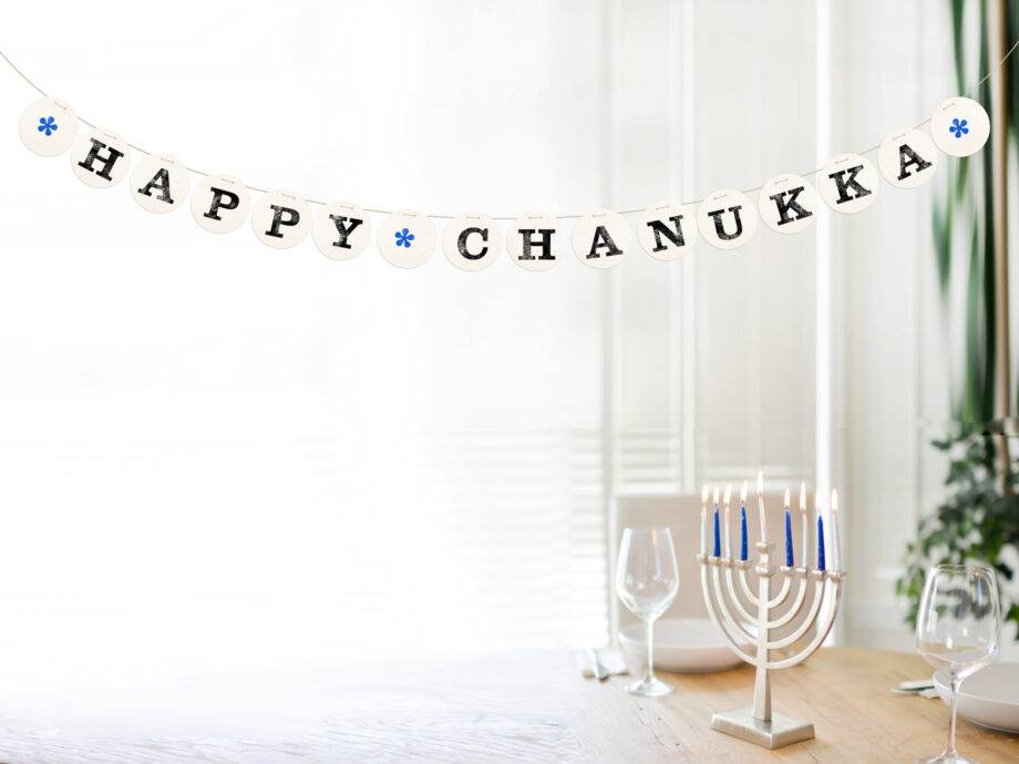 Renna Deluxe HAPPY CHANUKKA Girlande Angebote