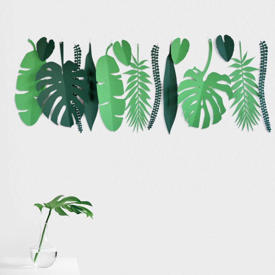 Renna Deluxe Monstera, Palme, TROPEN Wanddekoration Sonderangebot