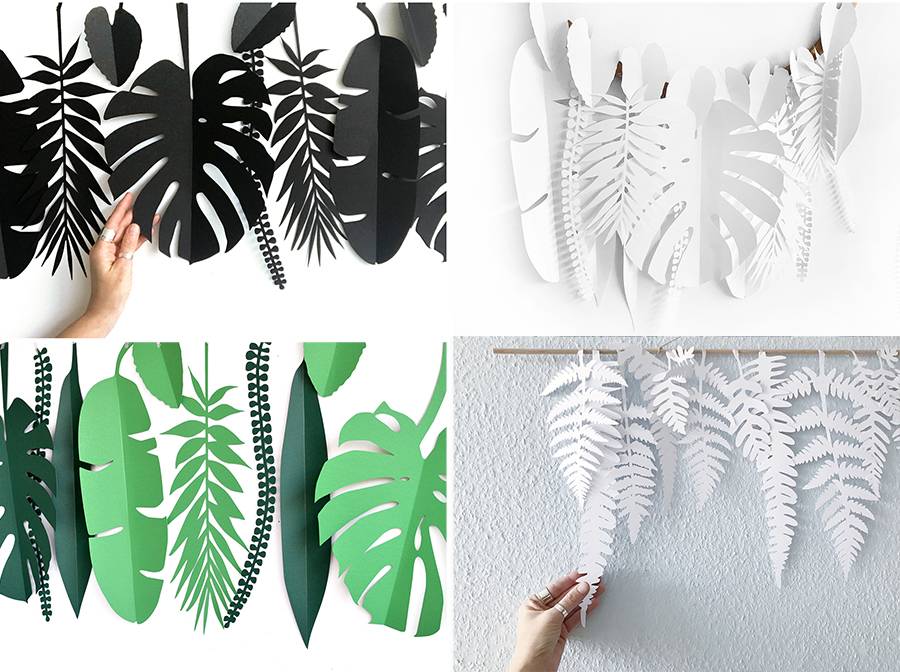 Renna Deluxe Monstera, Palme, TROPEN Wanddekoration Sonderangebot