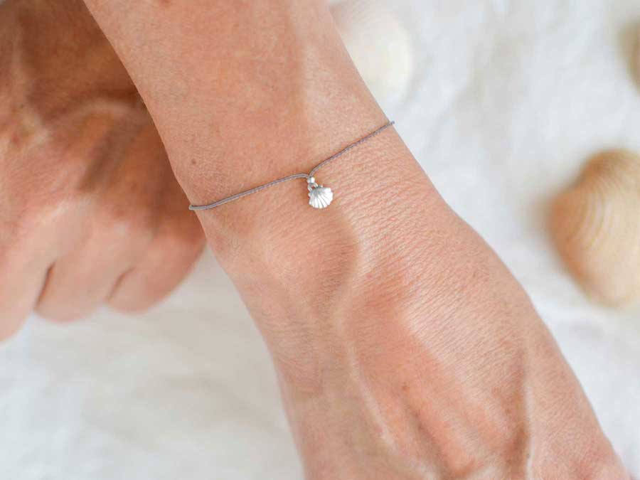 Renna Deluxe MUSCHEL Armband Silber Online Shopping