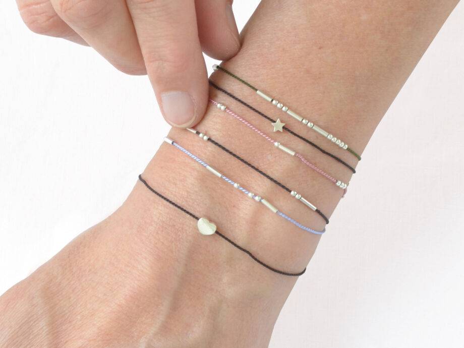 Renna Deluxe MAKE A WISH – STERN Armband in SILBER Valentinstagsangebot