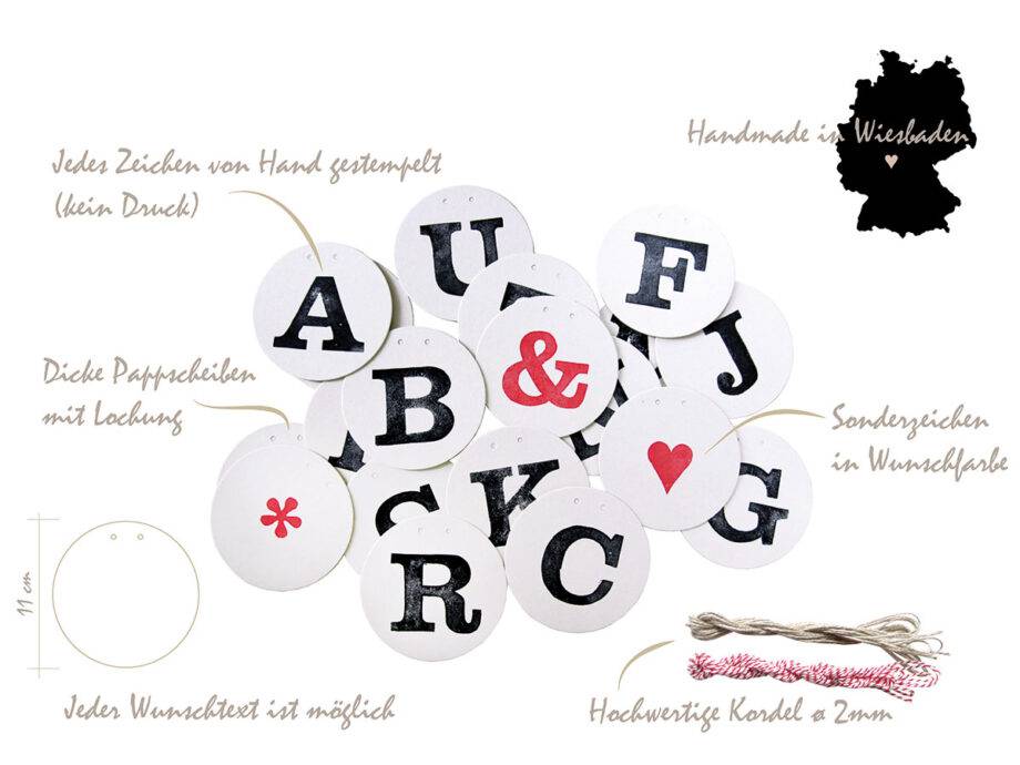 Renna Deluxe LOVE Girlande Sonderangebote