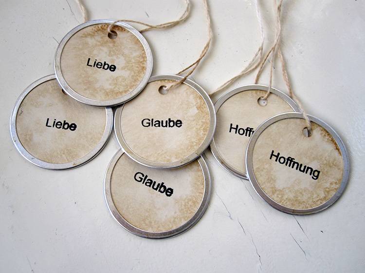 Renna Deluxe LIEBE GLAUBE HOFFNUNG 3er Set Bis zu 60% Rabatt