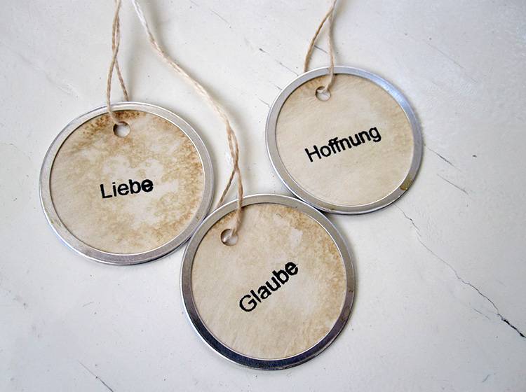 Renna Deluxe LIEBE GLAUBE HOFFNUNG 3er Set Bis zu 60% Rabatt