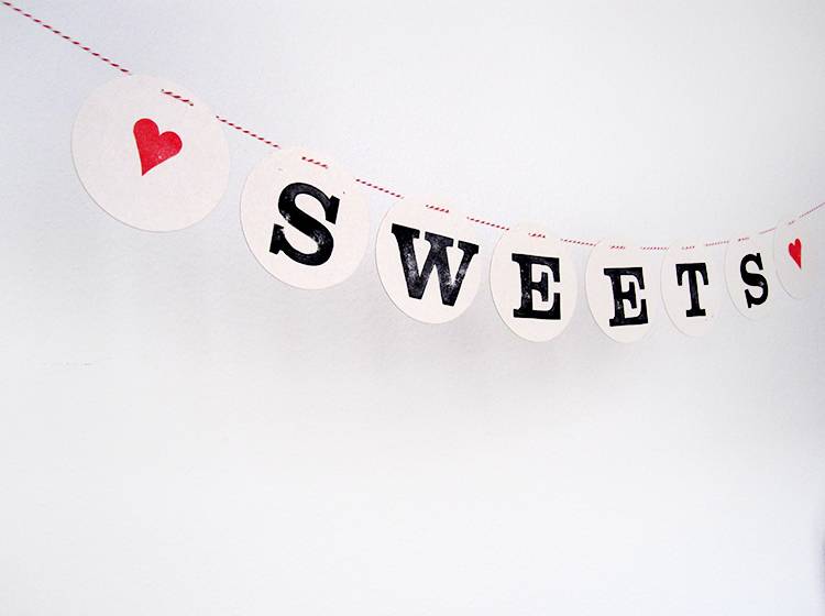 Renna Deluxe SWEETS GirLande Super Rabatt