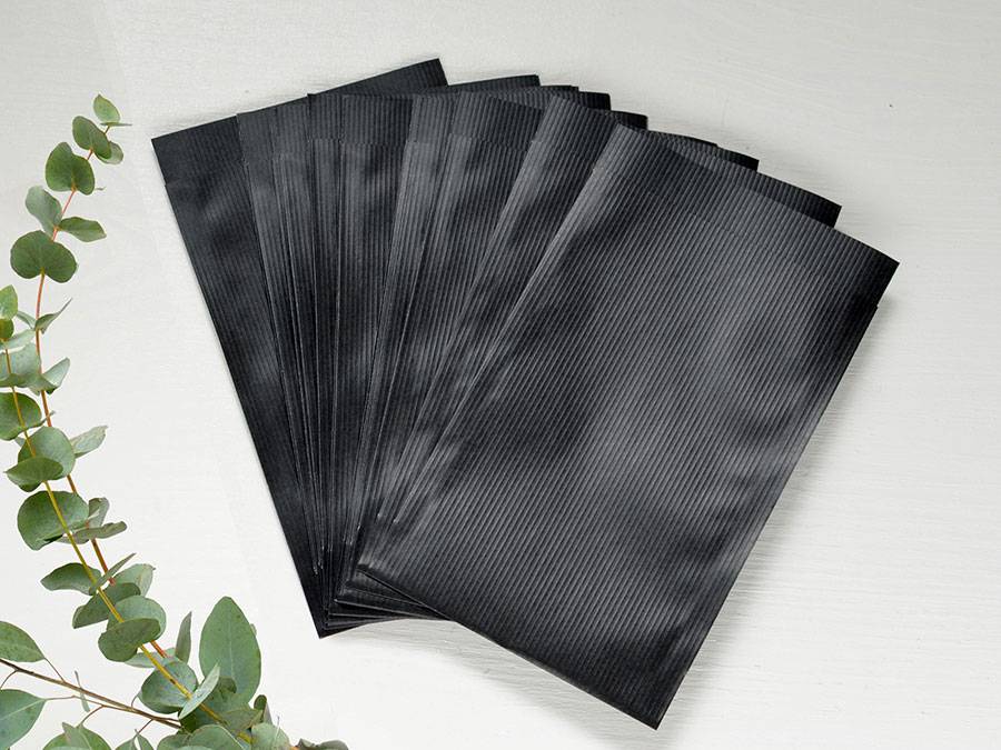 Renna Deluxe Papiertüten Schwarz Verkauf