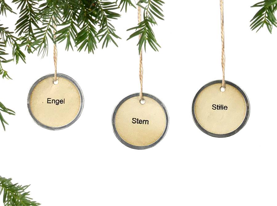 Renna Deluxe ENGEL STERN STILLE 3er Set Fabrikpreis