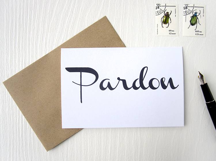 Renna Deluxe PARDON // Klappkarte Sonderangebote