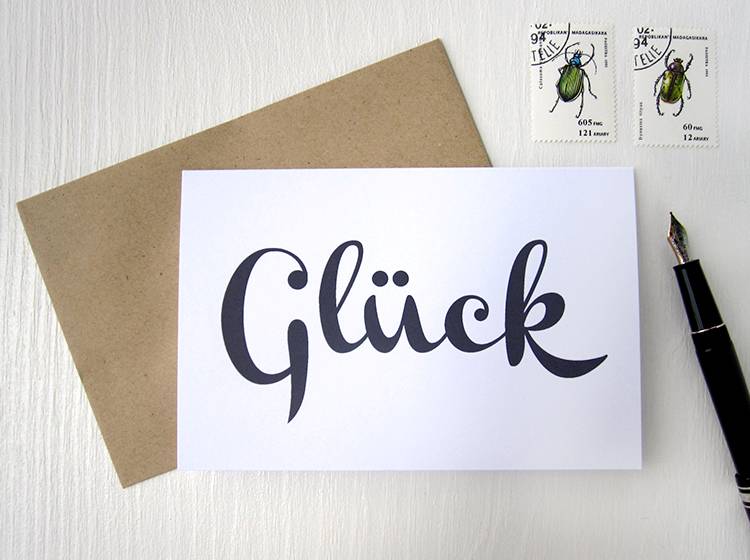 Renna Deluxe Glück // Klappkarte Super Sparpreis