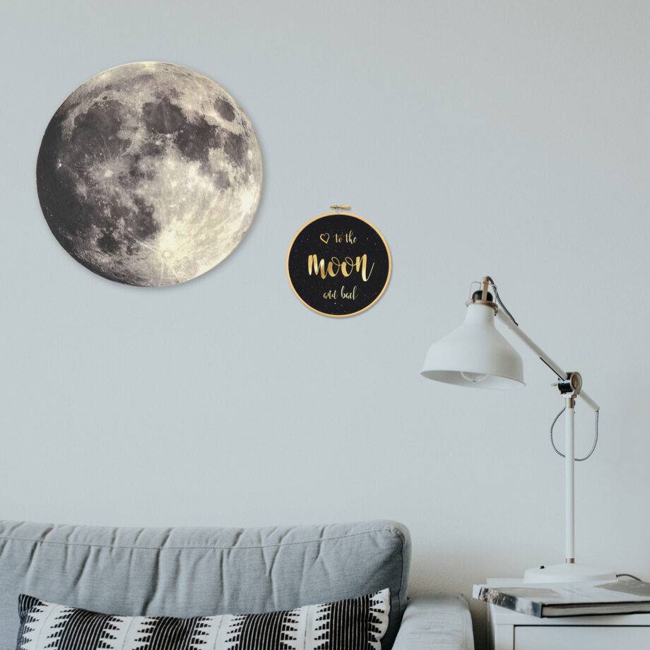 Renna Deluxe I love you to the moon and back! Gold Druck Fabrikverkauf