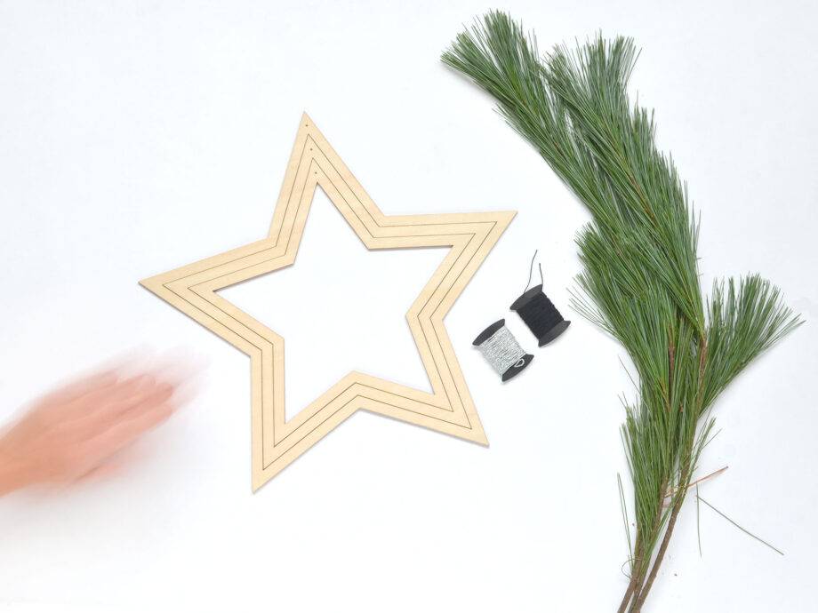 Renna Deluxe Große STERNE aus Holz 3er-Set Fabrikpreis