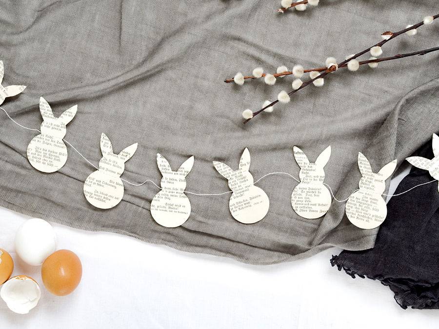 Renna Deluxe Anhänger Osterhase in Fraktur Sonderangebot