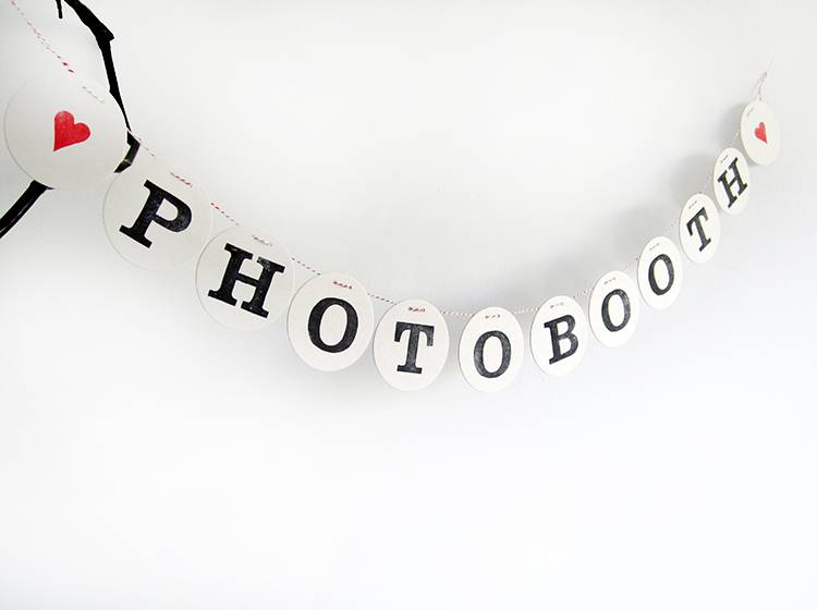 Renna Deluxe Photobooth Girlande Flash Sale