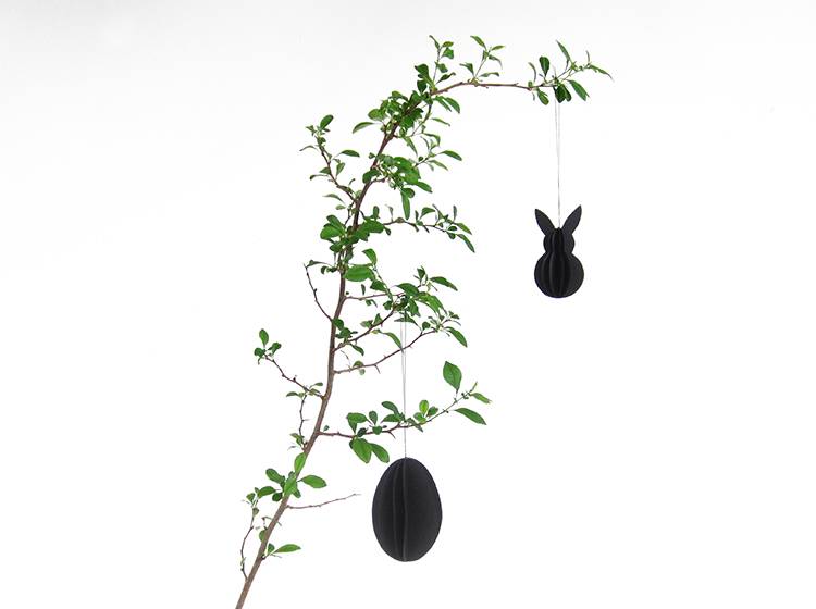 Renna Deluxe Anhänger Osterhase Schwarz Wochenangebot